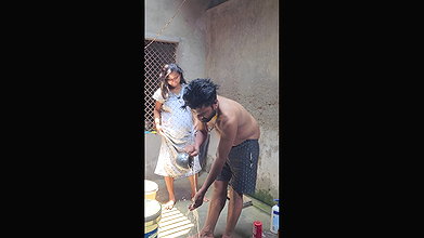 Desi indian village pregnant wife having sex with husbands