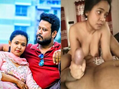 Bengali wife boob press during handjob to ex-lover