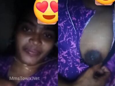 Mallu girl shows boob on a video call to boyfriend