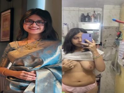 Bengali girl boob pressing viral topless video MMS