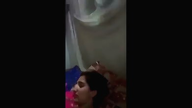 Lesbian Pakistani Mom and Daughter Share Intimate MMS Moment