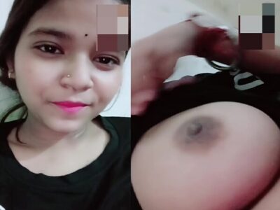 Simmi Gupta Pink Lips Round Boobs Viral Selfie Indian Sex MMS