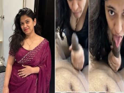 Cheating Telugu MILF Sucks Lover Dick Viral Sex MMS