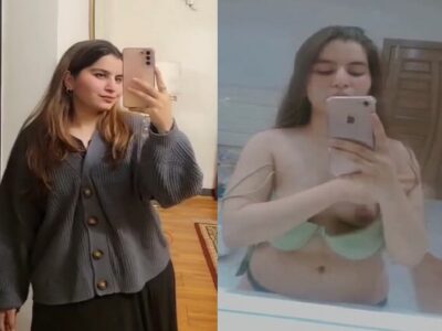 Indian girlfriend video update of her nude selfie MMS